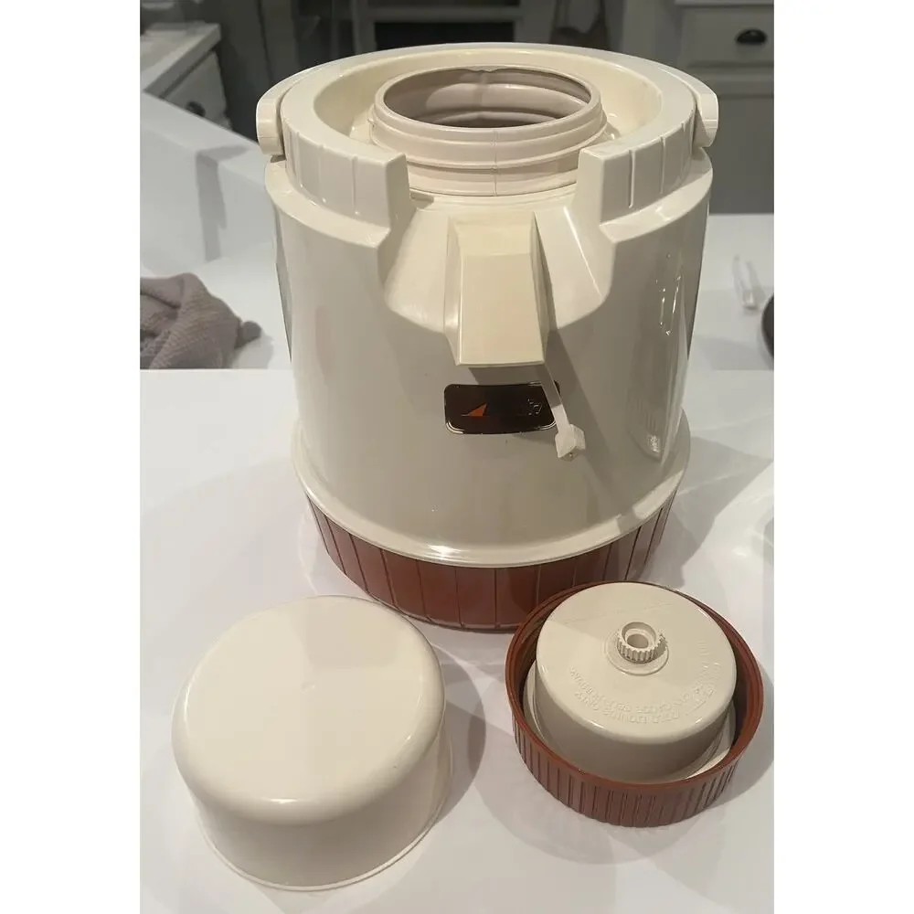VTG! NEW! ALLADIN Pump and Drink 1 Gallon WATER Beverage Jug Thermos Container